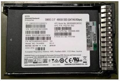 HPE 480GB SATA MU SFF SC DS SSD1