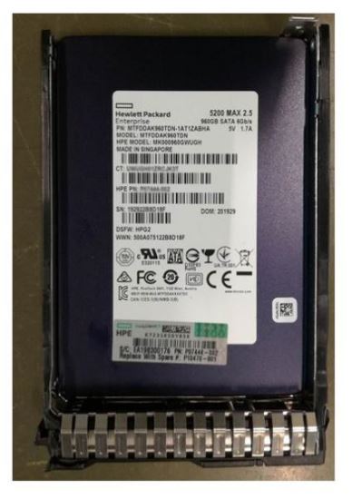 HPE 960GB SATA MU SFF SC MV SSD1