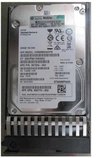 HPE MSA 900GB 12G SAS 15K SFF ENT HDD1