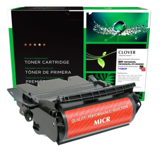 Clover Imaging Remanufactured High Yield MICR Toner Cartridge for IBM 1332/1352/1372, Source Technologies ST9325/ST93351