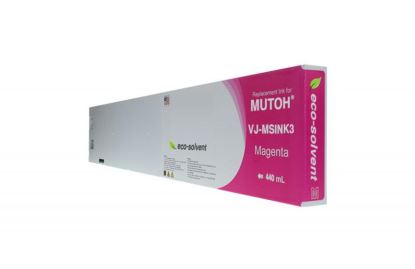 WF Non-OEM New Magenta Wide Format Inkjet Cartridge for Mutoh VJ-MSINK3-MA4401