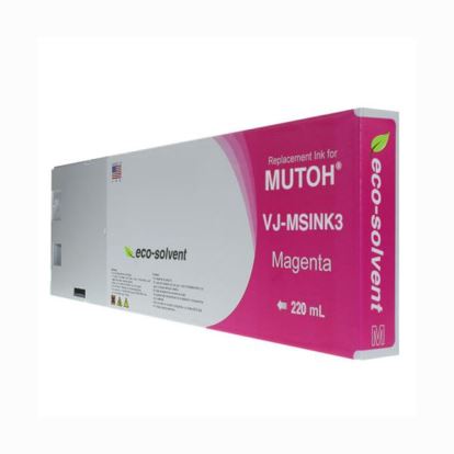 WF Non-OEM New Magenta Wide Format Inkjet Cartridge for Mutoh VJ-MSINK3A-MA2201