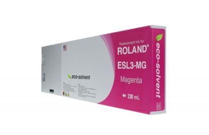 WF Non-OEM New Magenta Wide Format Inkjet Cartridge for Roland ESL3-MG1