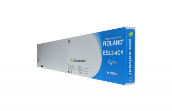WF Non-OEM New Cyan Wide Format Inkjet Cartridge for Roland ESL3-4CN1