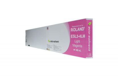 WF Non-OEM New Light Magenta Wide Format Inkjet Cartridge for Roland ESL3-4LM1