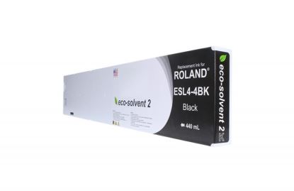 WF Non-OEM New Black Wide Format Inkjet Cartridge for Roland ESL4-4BK1
