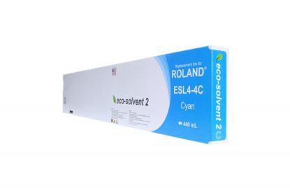 WF Non-OEM New Cyan Wide Format Inkjet Cartridge for Roland ESL4-4C1