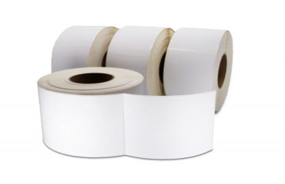 Clover Imaging Non-OEM New Direct Thermal Label Roll 3.0" ID x 8.0" Max OD for Industrial Barcode Printers1