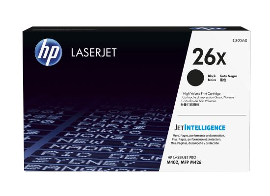 HP 26X High Yield Black Original LaserJet Toner Cartridge1