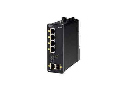 Cisco IE 1000-4P2S-LM Managed Gigabit Ethernet (10/100/1000) Power over Ethernet (PoE) Black1