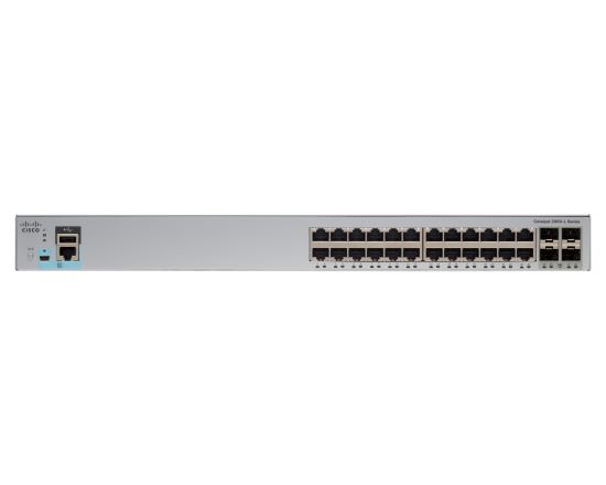 Cisco Catalyst C2960L24TSLL, Refurbished Managed L2 Gigabit Ethernet (10/100/1000) 1U Gray1