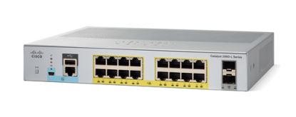 Cisco Catalyst 2960L-16PS-LL Managed L2 Gigabit Ethernet (10/100/1000) Power over Ethernet (PoE) 1U Gray1