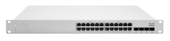 Cisco Meraki MS225-24P Managed L2 Gigabit Ethernet (10/100/1000) Power over Ethernet (PoE) 1U Gray1