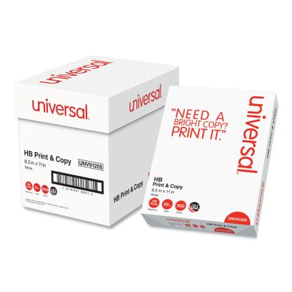 Multipurpose Paper, 96 Bright, 20 lb Bond Weight, 8.5 x 11, Bright White, 500 Sheets/Ream, 5 Reams/Carton1