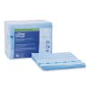Small Pack Foodservice Cloth, 1-Ply, 11.75 x 14.75, Unscented, Blue with Blue Stripe, 50/Poly Pack, 4 Packs/Carton2