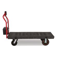 Motorized Kit for 30" x 60" Platform Trucks, Large, DC Motor, 60 V Lithium-Ion Battery, 0.5 mph to 3 mph, Black/Red1