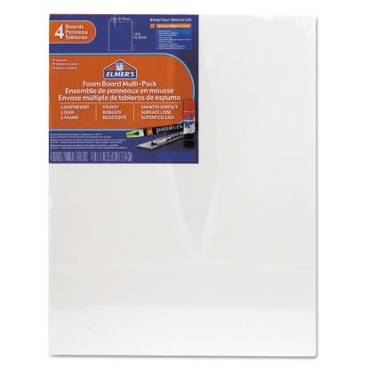 White Pre-Cut Foam Board Multi-Packs, 11 x 14, 4/Pack1