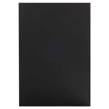 Foam Board, CFC-Free Polystyrene, 20 x 30, Black Surface and Core, 10/Carton1
