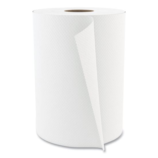 Select Roll Paper Towels, 1-Ply, 7.88" x 350 ft, White, 12 Rolls/Carton1