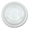 Soufflé/Portion Cup Lids, Fits 3.25 oz to 5.5 oz Portion Cups, Clear, 2,500/Pack1