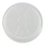 Round Aluminum To-Go Container Lids, Dome Lid, 7", Clear, Plastic, 500/Carton1