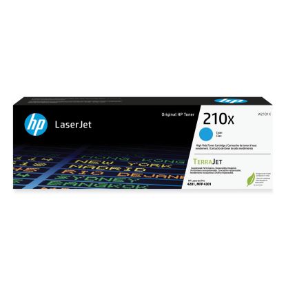 HP 210X, (W2101X) High-Yield Cyan Original LaserJet Toner Cartridge1