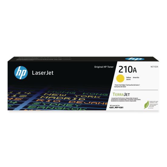 HP 210A, (W2102A) Yellow Original LaserJet Toner Cartridge1