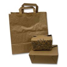 Kraft Paper Bags, 11 x 7 x 12, Kraft Brown, 250/Carton1