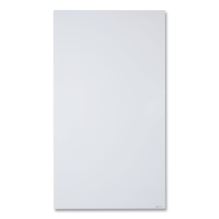 InvisaMount Vertical Magnetic Glass Dry-Erase Boards, 42 x 74, White Surface1