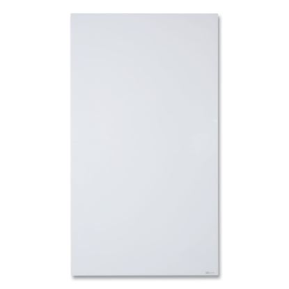 InvisaMount Vertical Magnetic Glass Dry-Erase Boards, 42 x 74, White Surface1