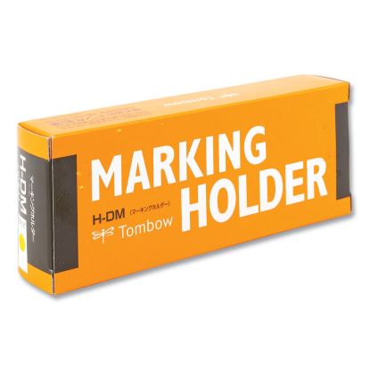 Wax-Based Marking Pencil, 4.4 mm, Yellow Wax, Navy Blue Barrel, 10/Box1