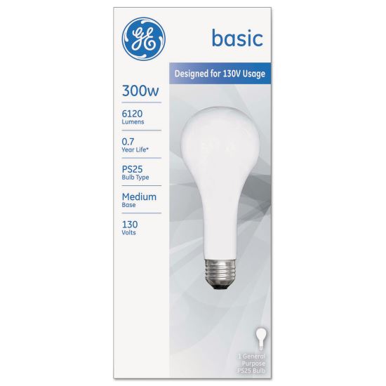 GE Incandescent Basic Bulb1