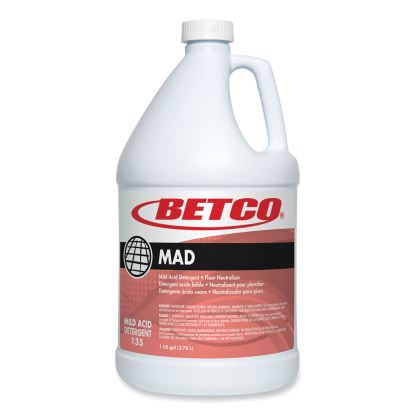 MAD Detergent, Characteristic Scent, 1 gal, 4/Carton1