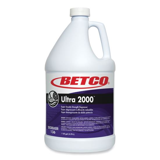Ultra 2000 Degreaser, Cherry Almond Scent, 1 gal Bottle, 4/Carton1