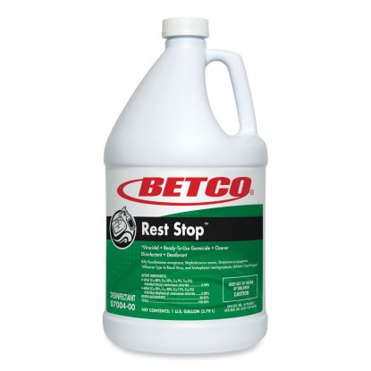 Rest Stop Non-Acid Bowl and Restroom Cleaner, Floral Fresh Scent, 1 gal Bottle, 4/Carton1