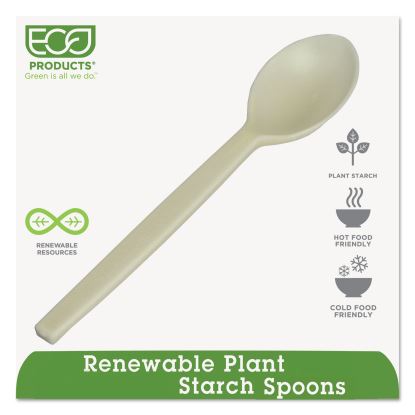 Plant Starch Spoon - 7", 50/Pack1