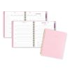 Harmony Weekly/Monthly Poly Planner, 8.81 x 7.88, Pink Cover, 13-Month (Jan to Jan): 2024 to 20251