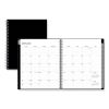 Enterprise Monthly Planner, 10 x 8, Black Cover, 12-Month (Jan to Dec): 20241