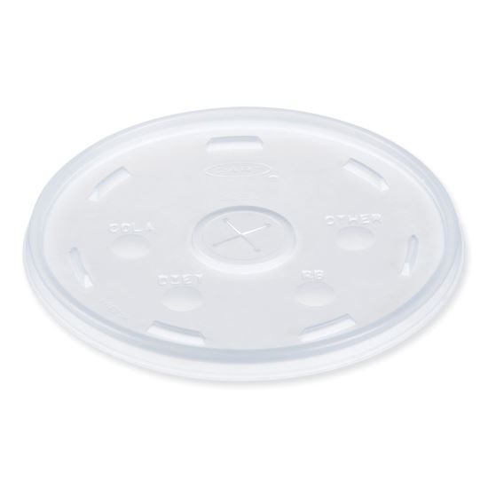 Lids for Foam Cups and Containers, Fits 32 oz, 44 oz, 60 oz Cups, Translucent, 1,000/Carton1