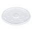 Lids for Foam Cups and Containers, Fits 32 oz, 44 oz, 60 oz Cups, Translucent, 1,000/Carton1