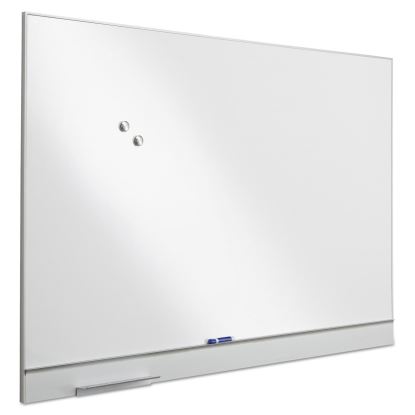Polarity Magnetic Dry Erase White Board, 72 x 46, White Surface, Silver Aluminum Frame1
