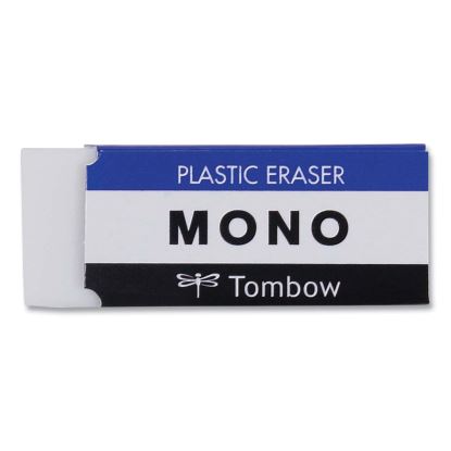 Eraser, For Pencil Marks, Rectangular Block, Small, White1
