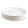 Economy Paper Plates, 9" dia, White, 100/Pack2