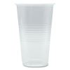 Translucent Plastic Cold Cups, 20 oz, Clear, 1,000/Carton1