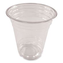 Clear Plastic PETE Cups, 12 oz, 50/Pack1