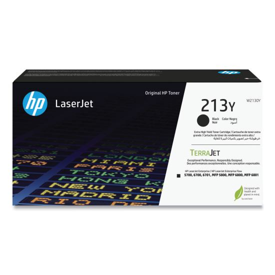 HP 213Y (W2130Y) Extra High-Yield Black Original LaserJet Toner Cartridge1