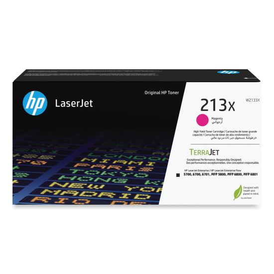 HP 213X (W2133X) High-Yield Magenta Original LaserJet Toner Cartridge1