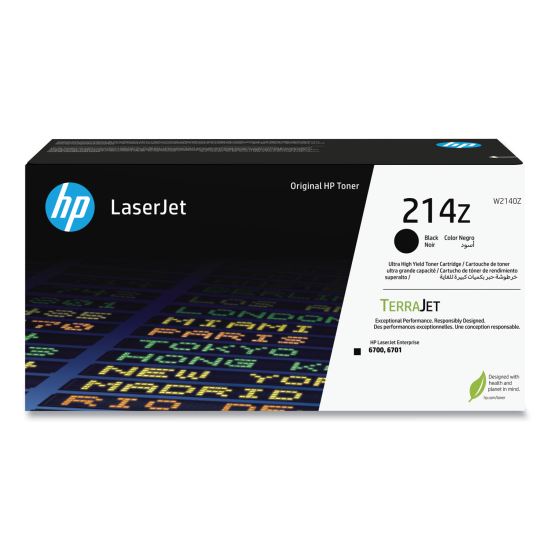 HP 214Z (W2140Z) Ultra High-Yield Black Original LaserJet Toner Cartridge1