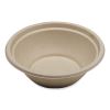 Fiber Bowls, 24 oz, 7.4 x 7.4 x 2.3, Natural, Paper, 500/Carton1