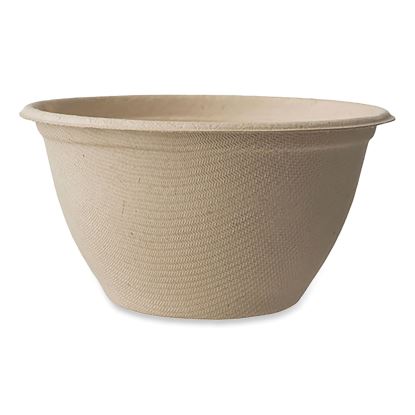 Fiber Bowls, 6 oz, 3.5 x 3.5 x 2, Natural, Paper, 1,000/Carton1